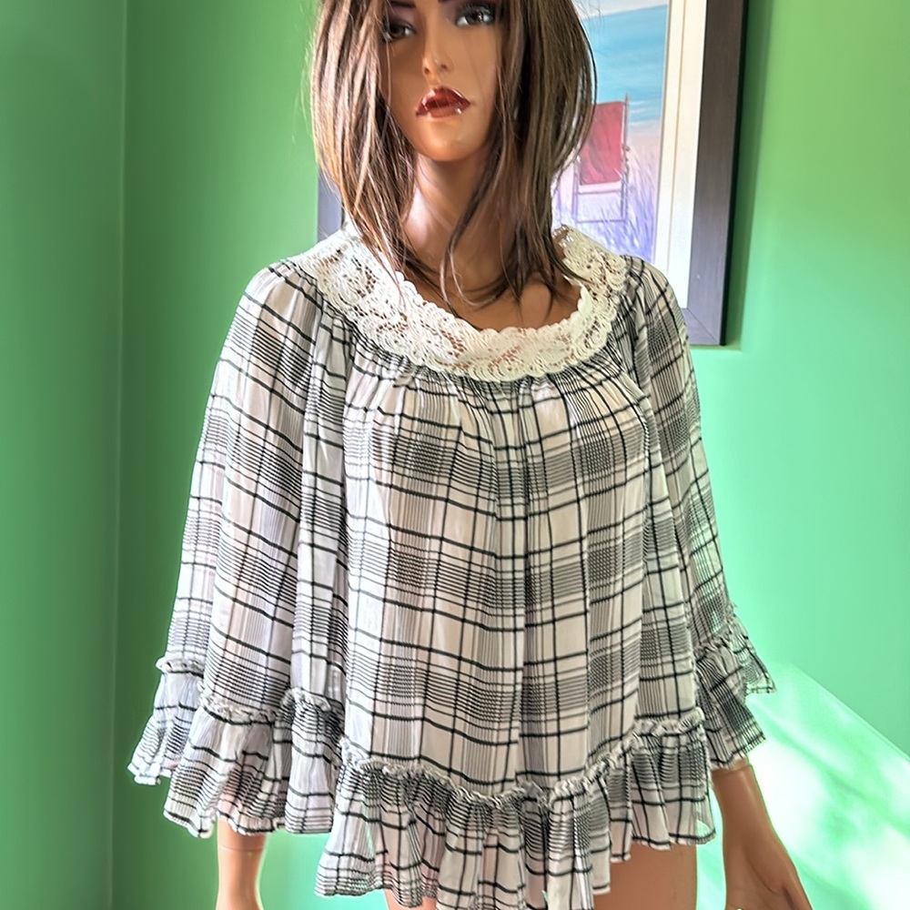 💙💙NWOT Ann Taylor Loft Boho Style Babydoll Top💙💙